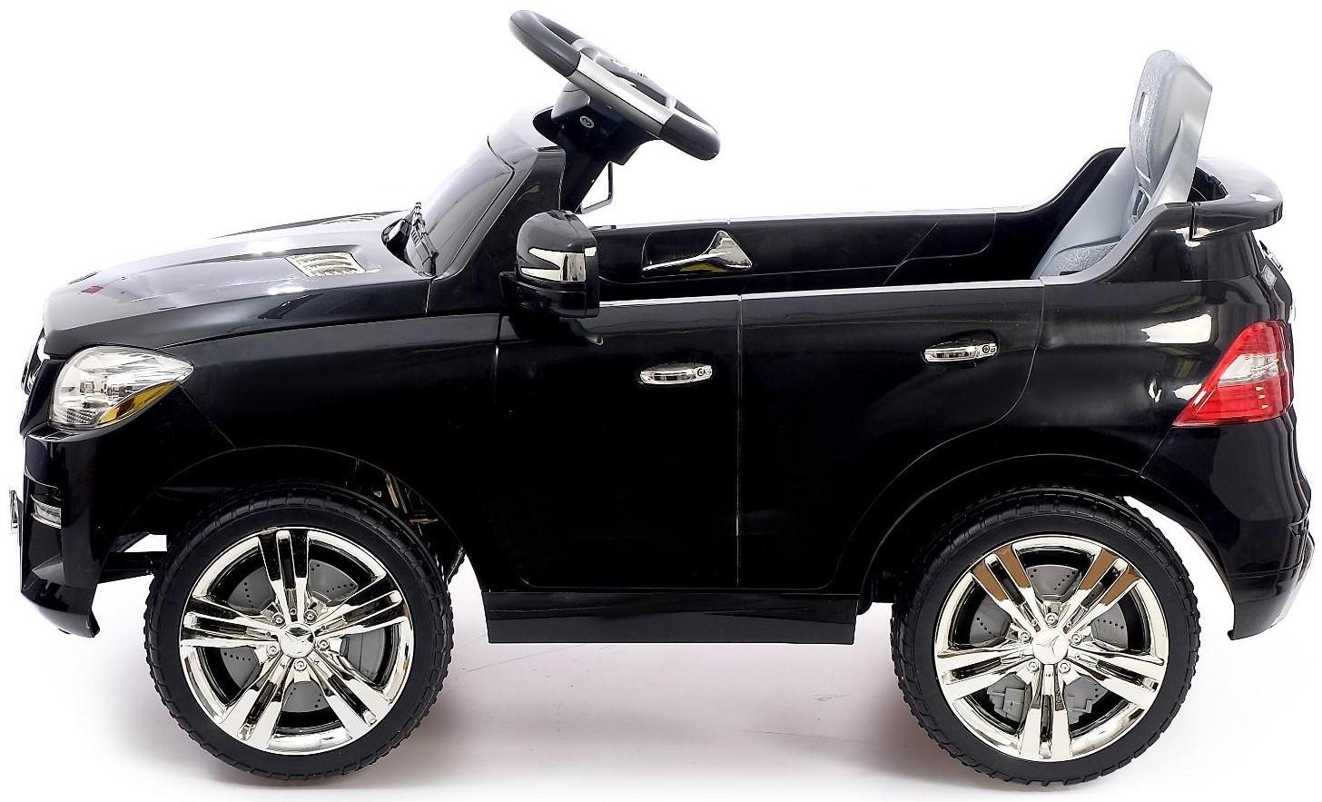 Электромобиль MERCEDES-BENZ ML 350, с радиоуправлением, световые и звуковые эффекты, цвет чёрный