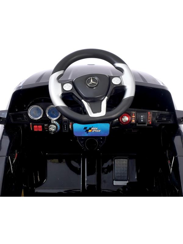 Электромобиль MERCEDES-BENZ ML 350, с радиоуправлением, световые и звуковые эффекты, цвет чёрный