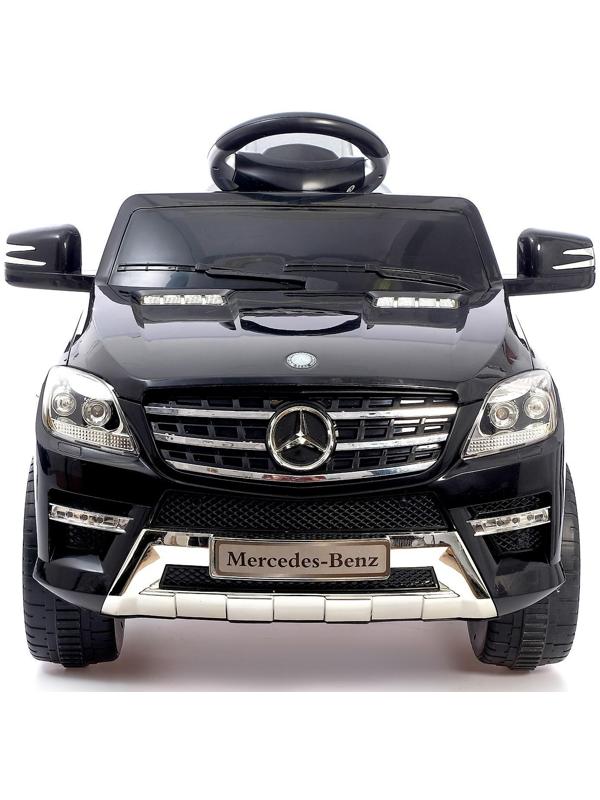 Электромобиль MERCEDES-BENZ ML 350, с радиоуправлением, световые и звуковые эффекты, цвет чёрный