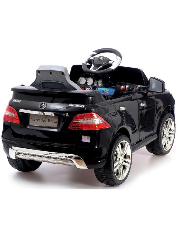 Электромобиль MERCEDES-BENZ ML 350, с радиоуправлением, световые и звуковые эффекты, цвет чёрный