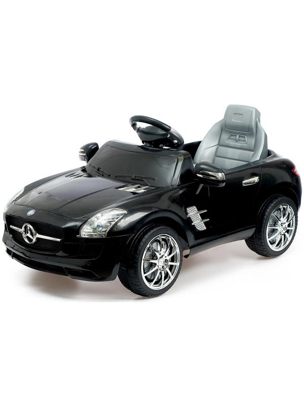 Электромобиль MERCEDES-BENZ SLS, с радиоуправлением, свет и звук, цвет черный