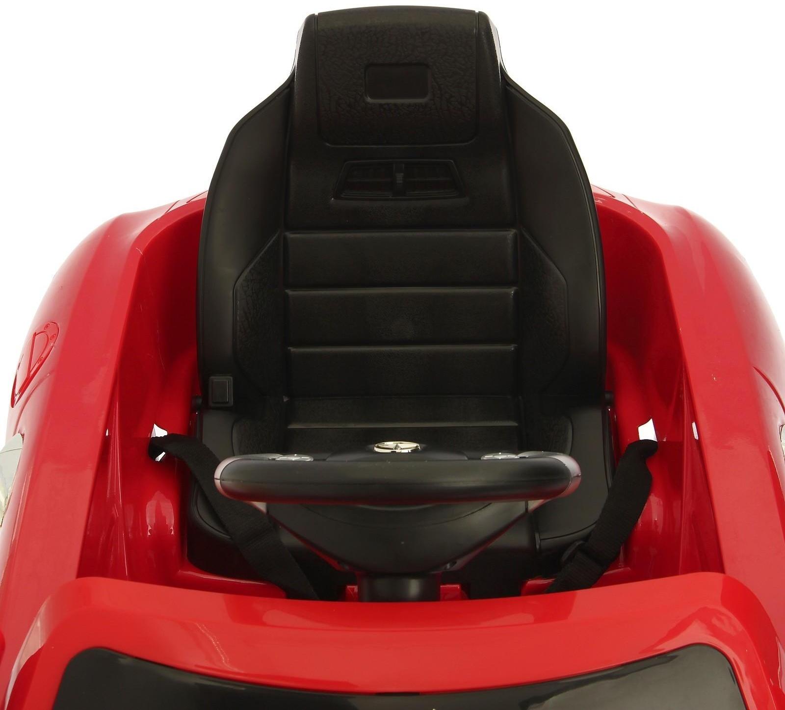 Электромобиль MERCEDES-BENZ SLS, с радиоуправлением, свет и звук, цвет красный