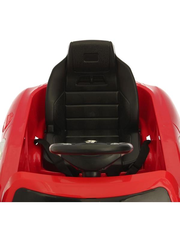 Электромобиль MERCEDES-BENZ SLS, с радиоуправлением, свет и звук, цвет красный