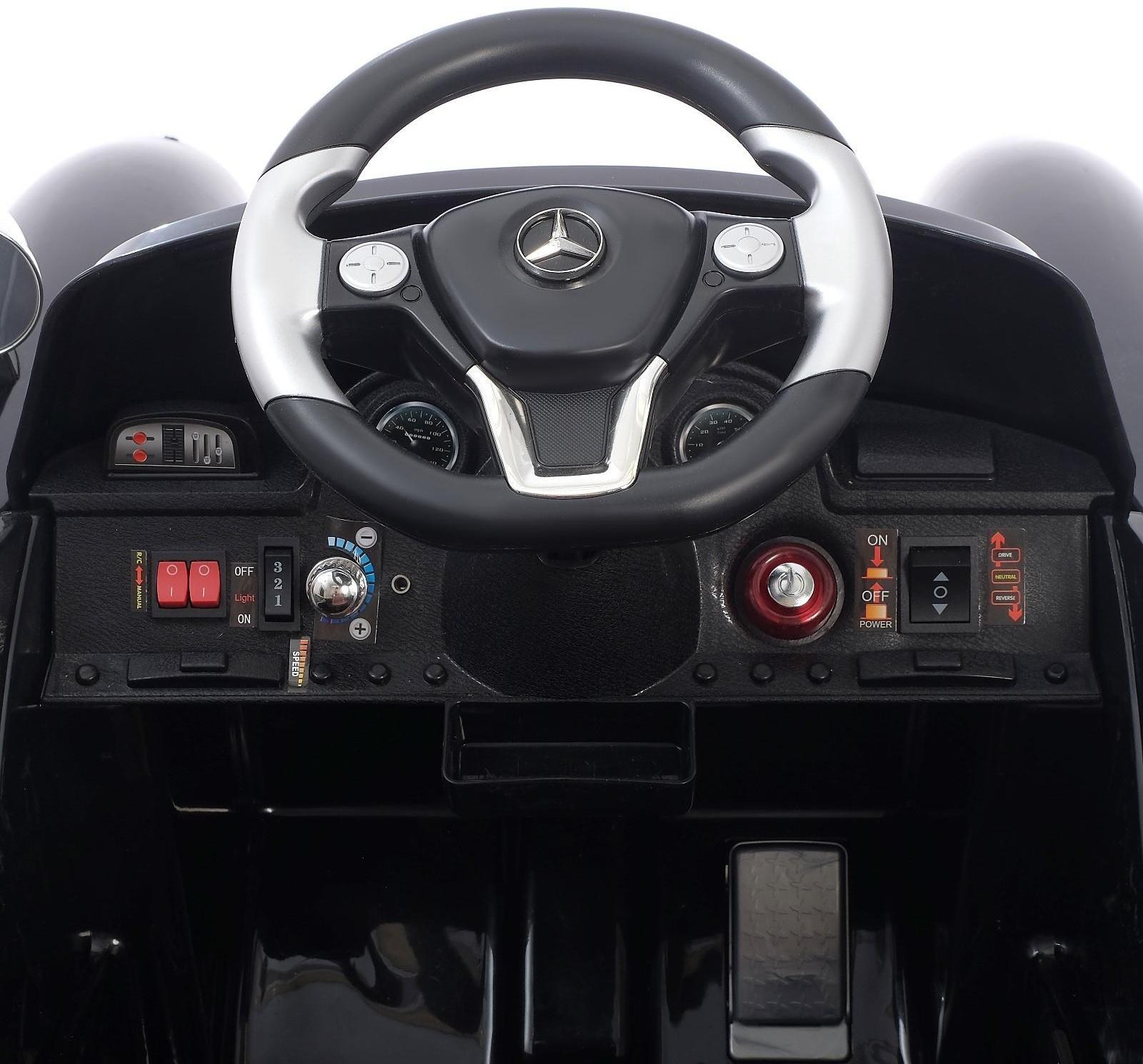 Электромобиль MERCEDES-BENZ 300SL, с радиоуправлением, свет и звук, цвет черный