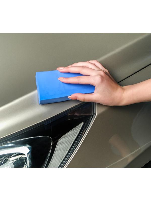 Губка для мытья авто TORSO, 17×7 см, влаговпитывающая, микс