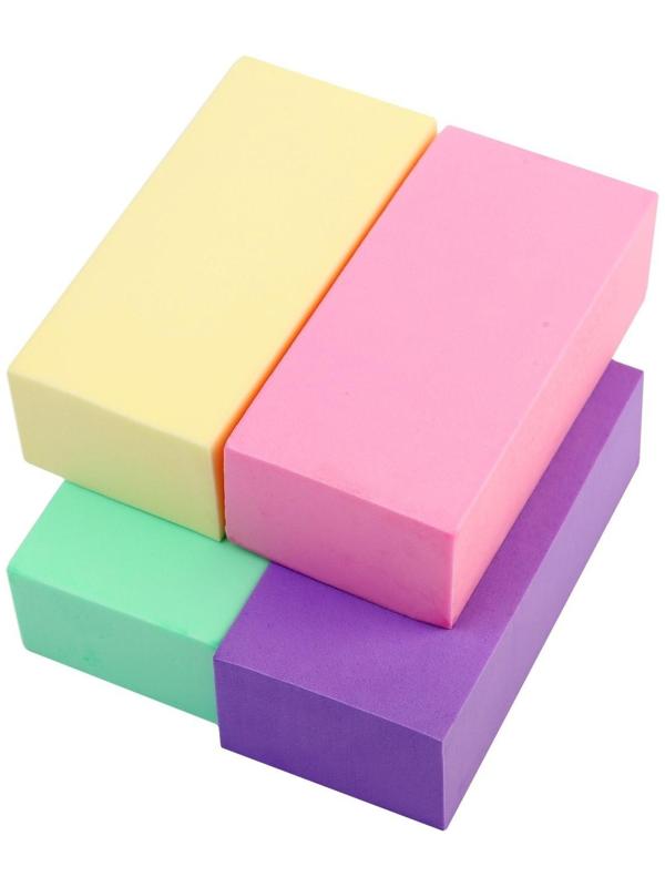 Губка для мытья авто TORSO влаговпитывающая 11.5×5.5 см, микс