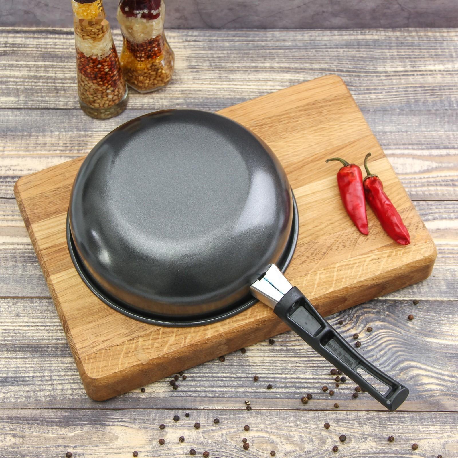 Ковш Promo, 1,35 л, d=18 см, бакелитовая ручка, антипригарное покрытие, цвет серый