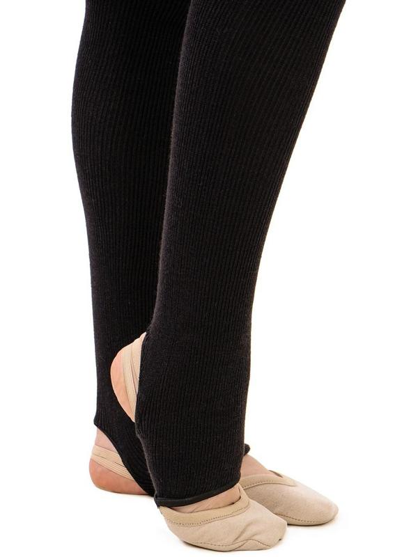 Гетры для танцев №3, резинка х/б, L= 50 см, цвет чёрный