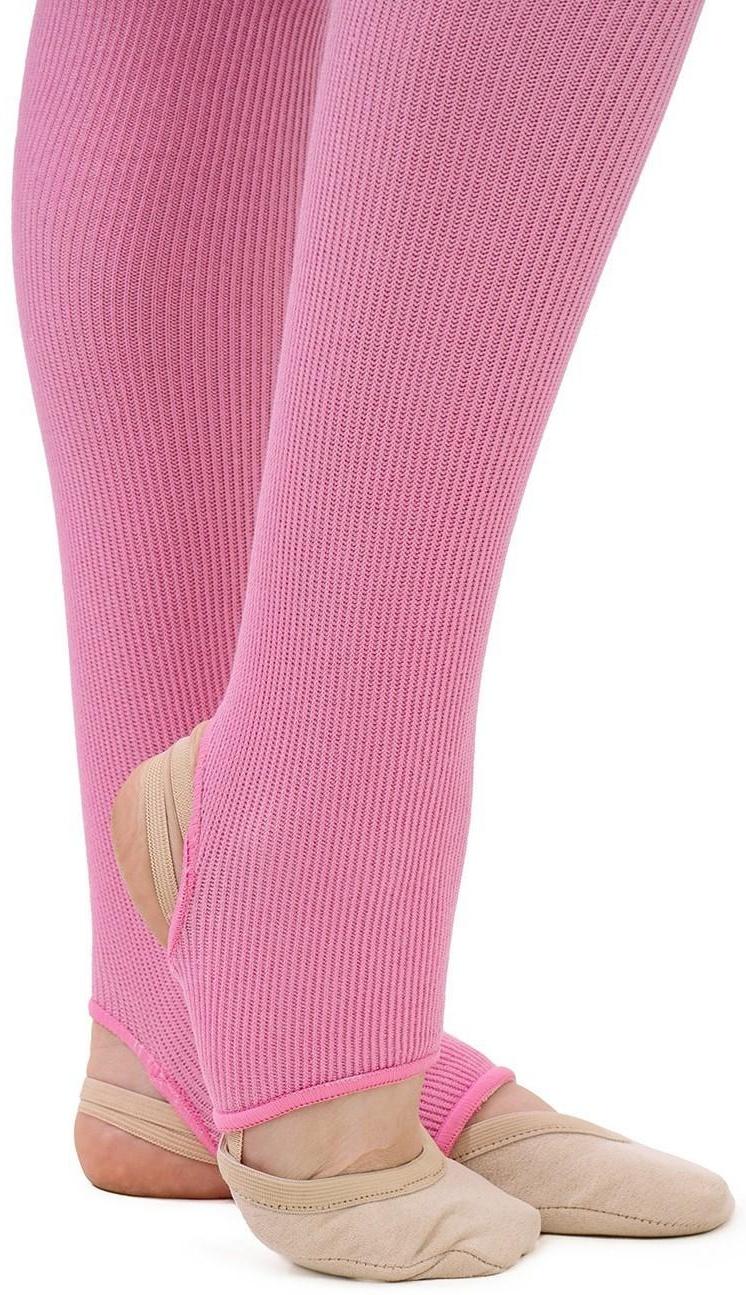 Гетры для танцев №5, без носка и пятки, L= 50 см, цвет розовый