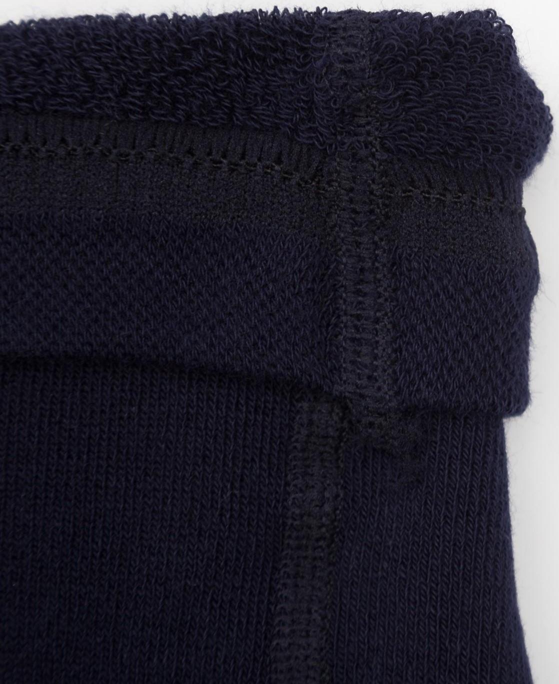 Колготки детские махровые, цвет тёмно-синий, рост 146-152 см