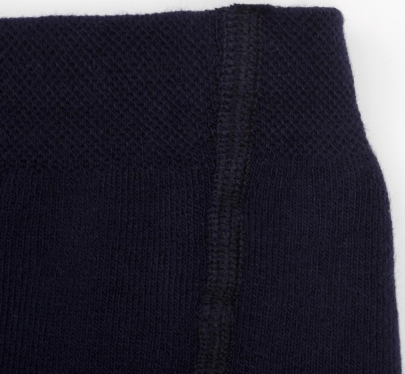 Колготки детские махровые, цвет тёмно-синий, рост 146-152 см