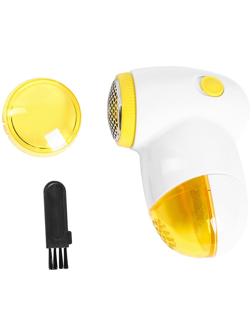 Машинка для удаления катышков ENERGY EN-826, 3 Вт, 2хАА (не в комплекте), бело-желтая