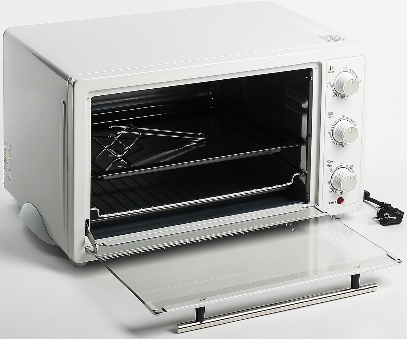 Мини-печь ENERGY GT30-W, 1600 Вт, 30 л, белая