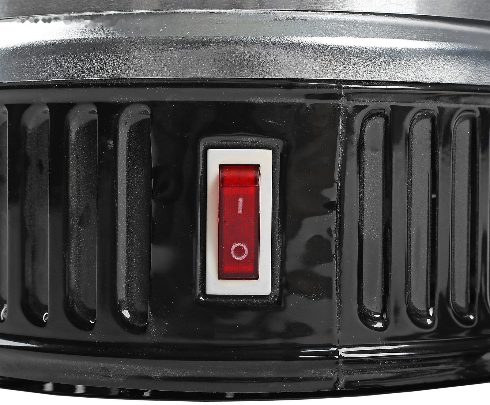 Электрошашлычница ENERGY НЕВА-1, 1000 Вт, 5 шампуров, серебристая