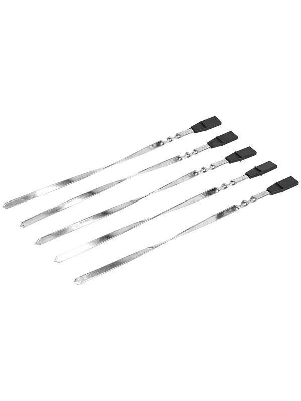 Электрошашлычница ENERGY НЕВА-1, 1000 Вт, 5 шампуров, серебристая