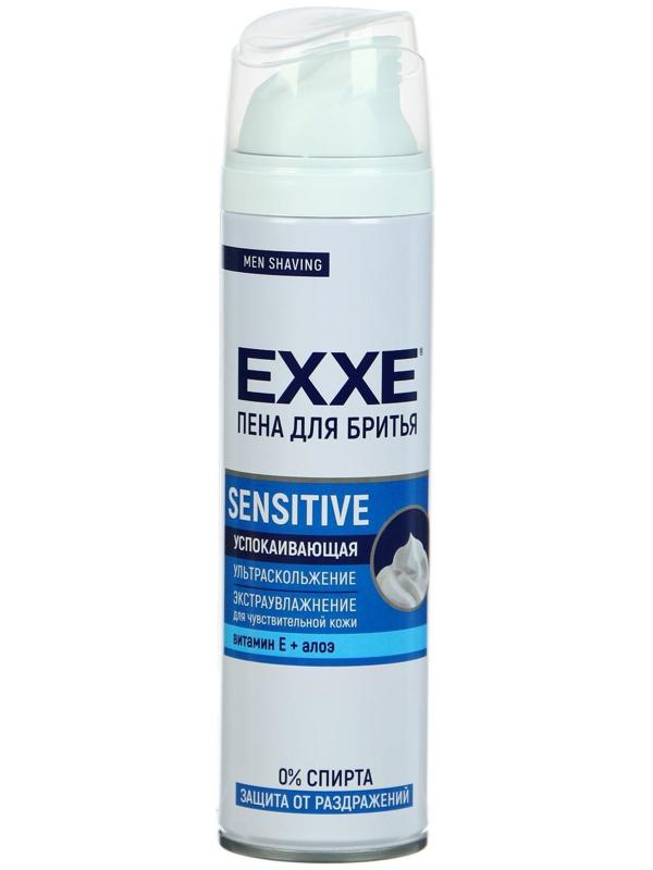 Пена для бритья Exxe Sensitive, для чувствительной кожи, 200 мл