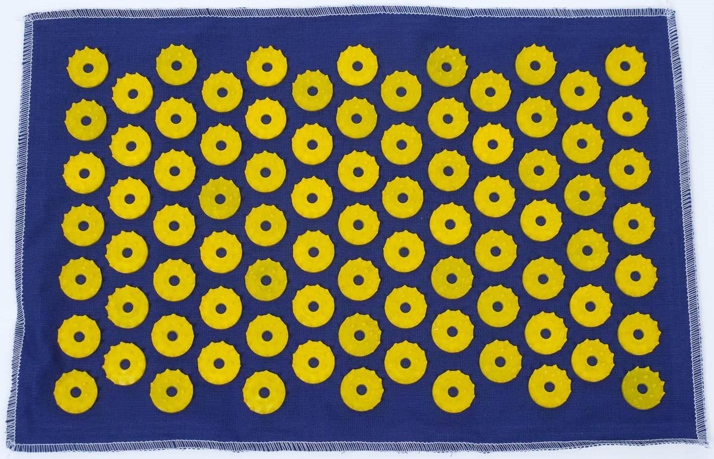 Аппликатор Azovmed «Коврик», 85 колючек, 25 х 40 см, синий.