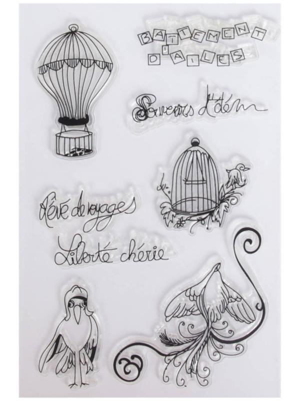 Набор печатей для эмбоссинга №26