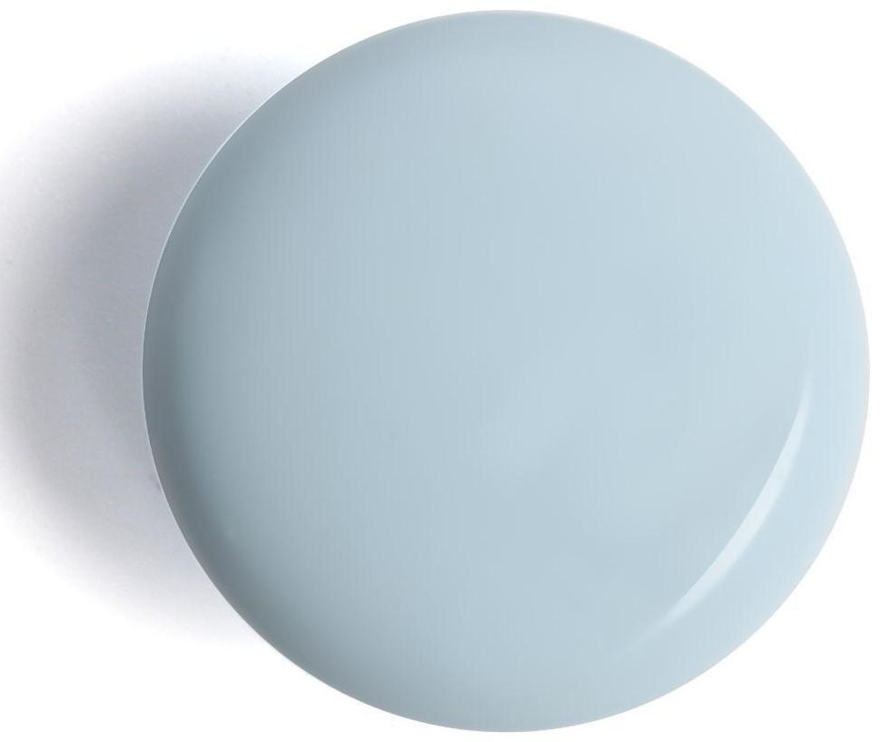 Ручка-кнопка BOWL Ceramics 002, керамическая, голубая