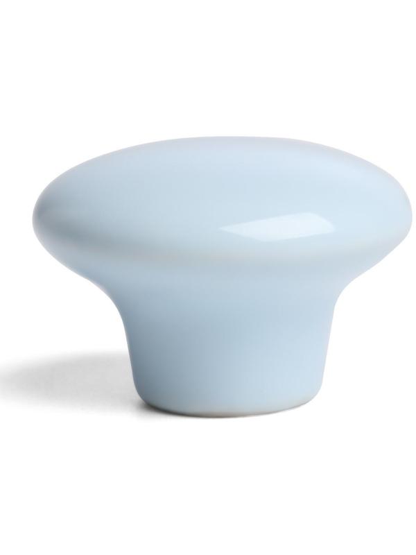 Ручка-кнопка BOWL Ceramics 002, керамическая, голубая