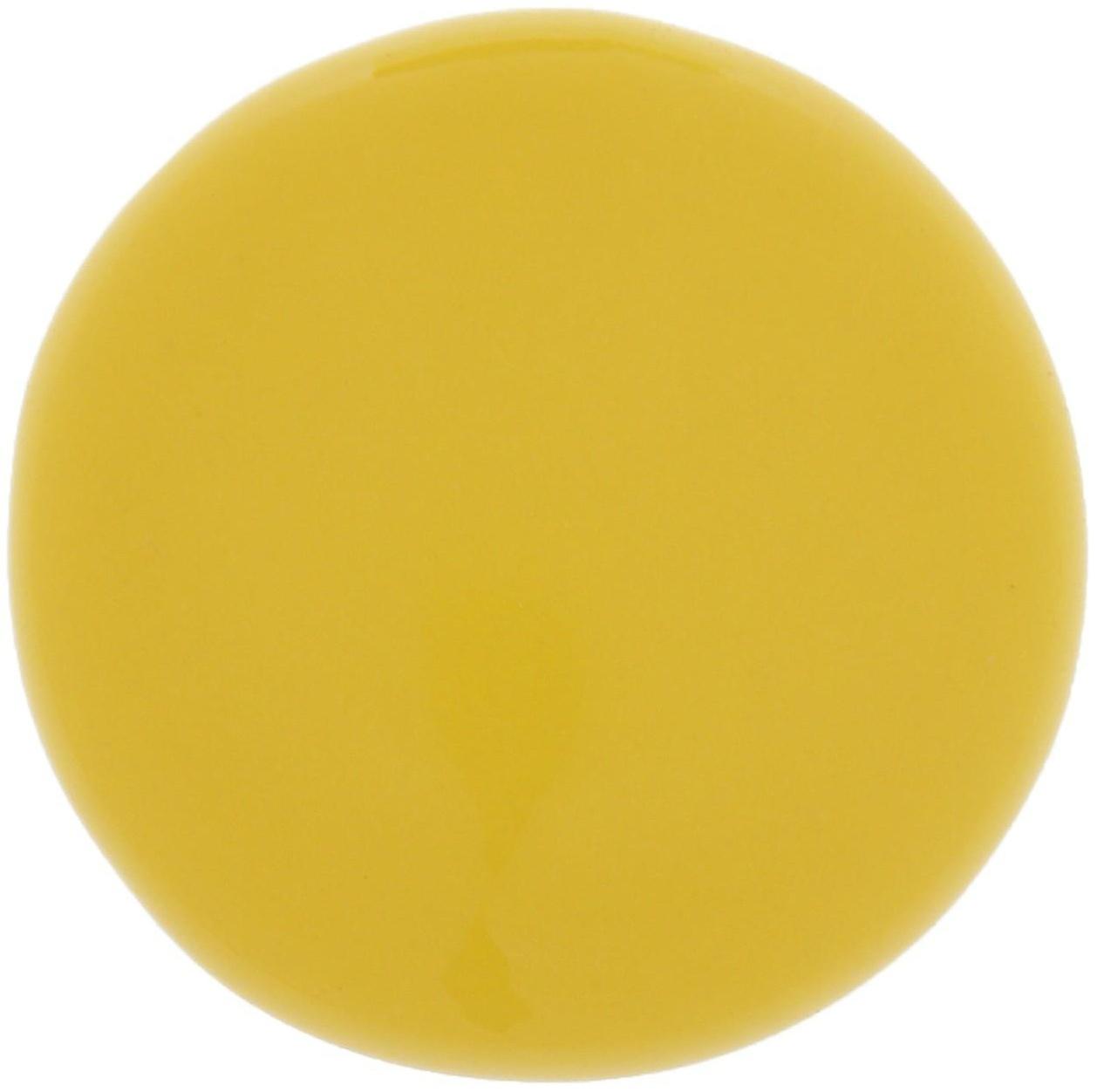 Ручка-кнопка BOWL Ceramics 002, керамическая, желтая