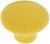 Ручка-кнопка BOWL Ceramics 002, керамическая, желтая
