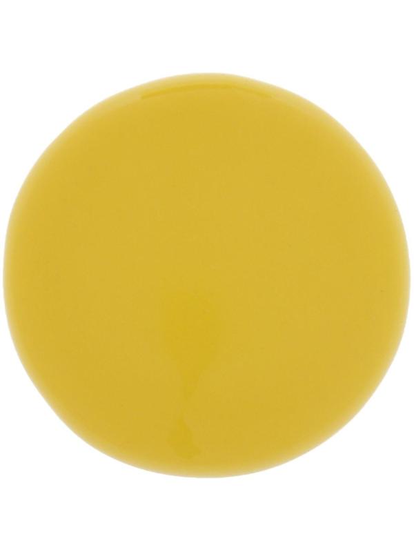 Ручка-кнопка BOWL Ceramics 002, керамическая, желтая