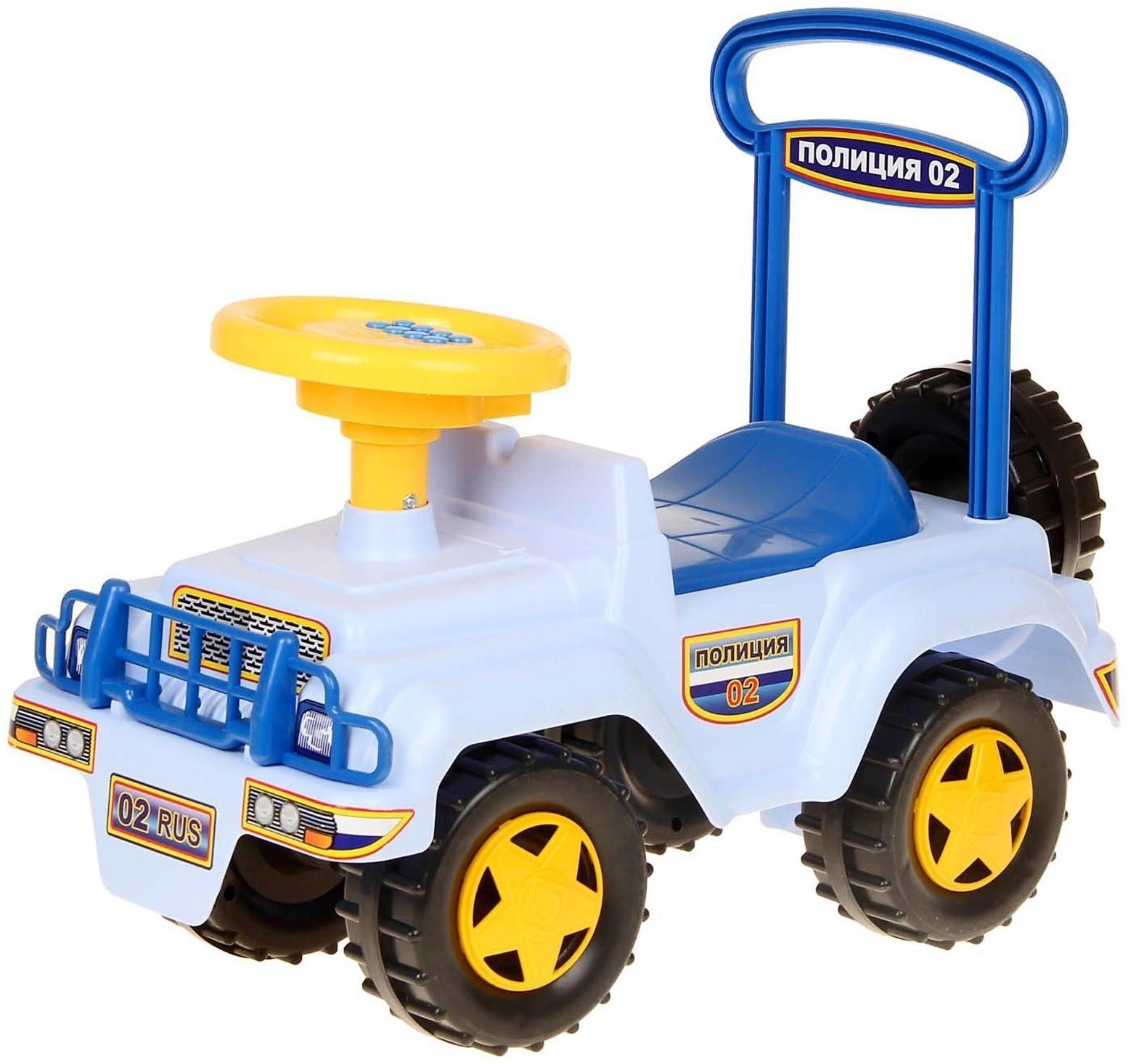Толокар «Полиция», музыкальный руль
