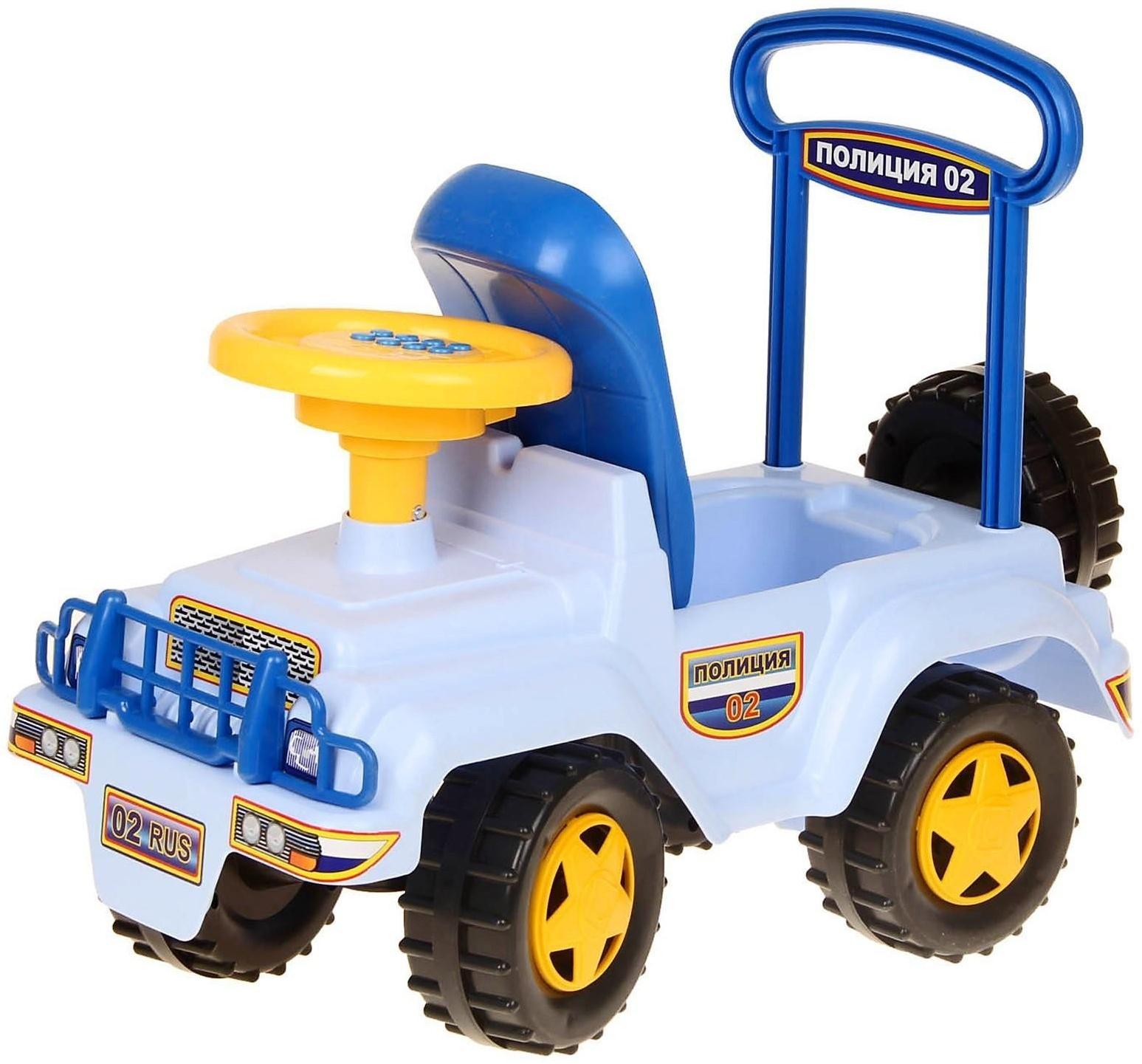 Толокар «Полиция», музыкальный руль