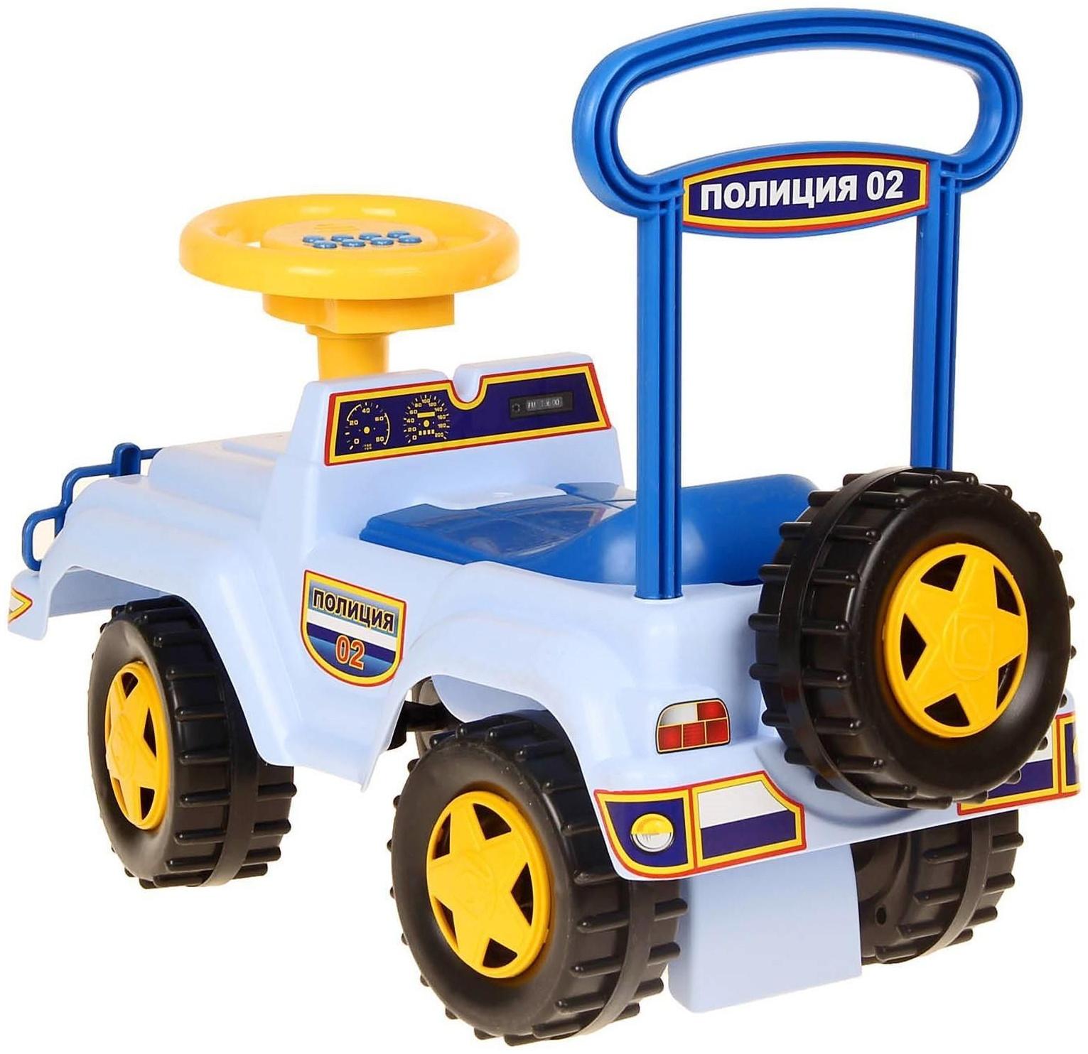 Толокар «Полиция», музыкальный руль