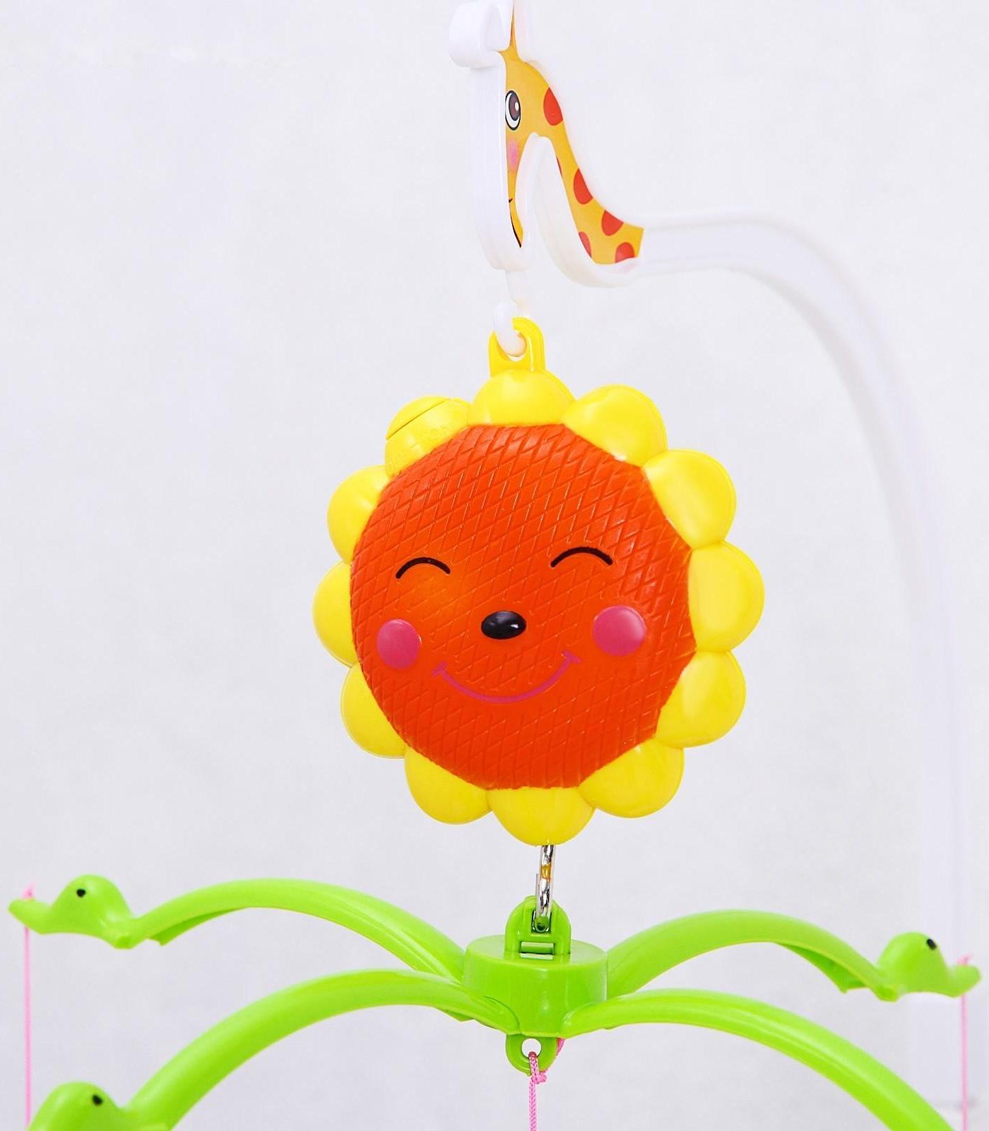 Мобиль музыкальный «Пряничный домик. Совы и бабочки», заводной