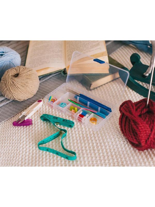 Набор для вязания, 45 предметов, в футляре