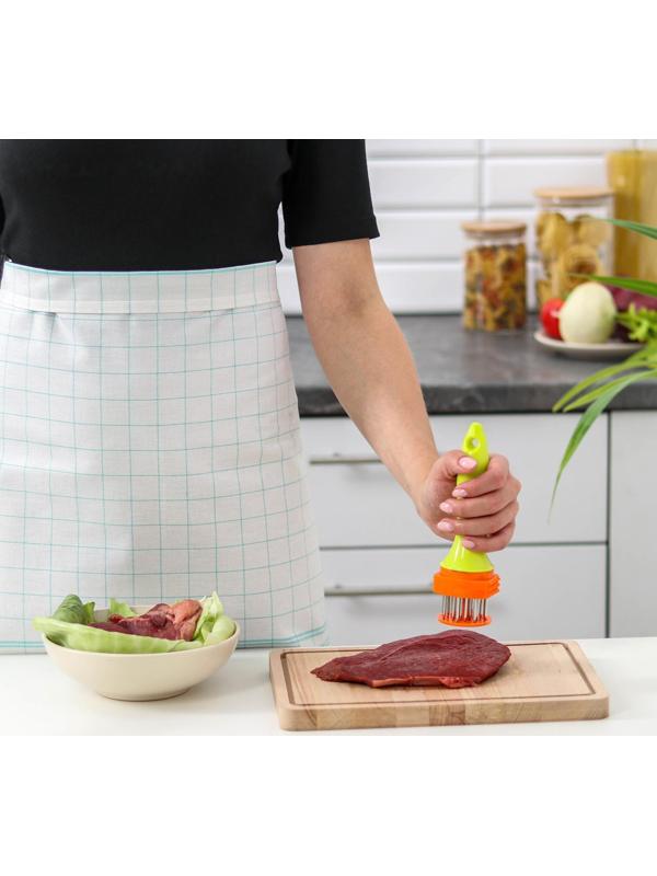 Тендерайзер для мяса Доляна «Космос», 18,5 см, цвет МИКС