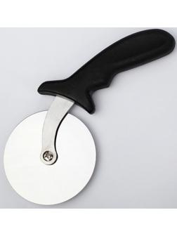 Нож для пиццы, диск 10 см, толщина лезвия 1 мм