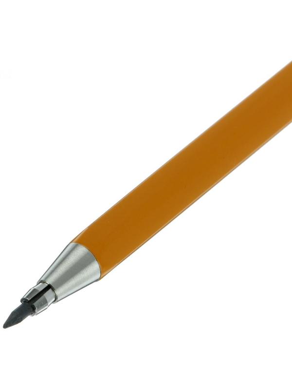 Карандаш цанговый 2.0 мм Koh-I-Noor, желтый корпус, с клипом 5201СN