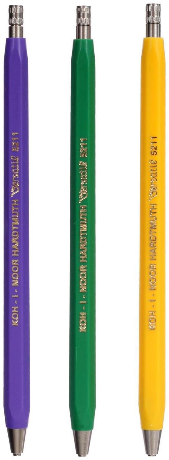 Карандаш цанговый 2.0 мм Koh-I-Noor 5211N, пластиковый, корпус микс, L=120 мм