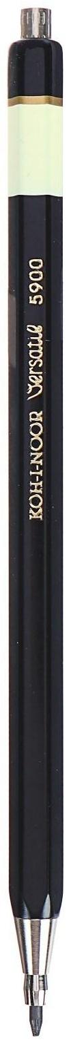 Карандаш цанговый 2.0 мм Koh-I-Noor 5900N Versatil, металл/пластик, черный корпус