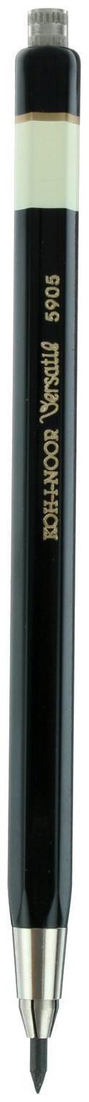 Карандаш цанговый 2.5 мм Koh-I-Noor 5905N, пластиковый, чёрный корпус, L=120 мм