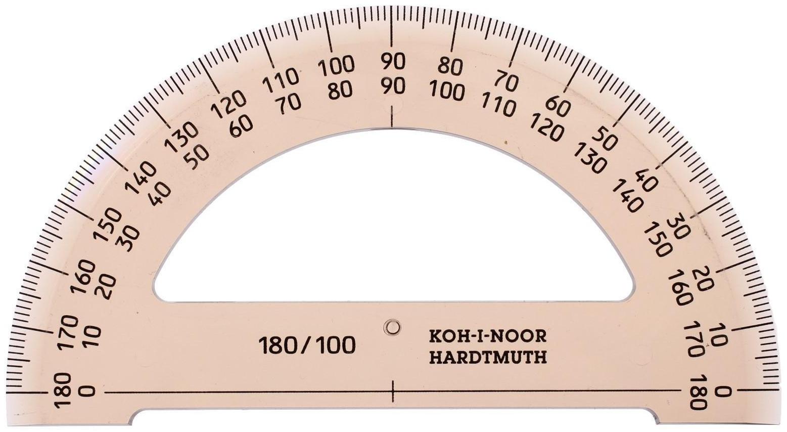 Набор геометрический малый Koh-I-Noor, дымчатый