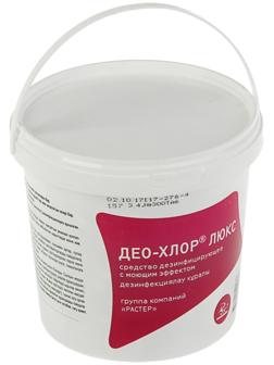 Дезинфицирующее средство «Део-Хлор Люкс», с моющим эффектом, 300 таблеток, 1 кг
