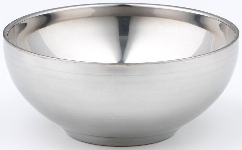 Миска из нержавеющей стали с двойными стенками «Трефор», 200 мл, d=11 см