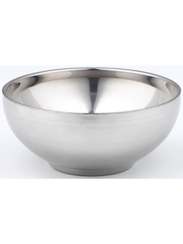 Миска из нержавеющей стали с двойными стенками «Трефор», 200 мл, d=11 см