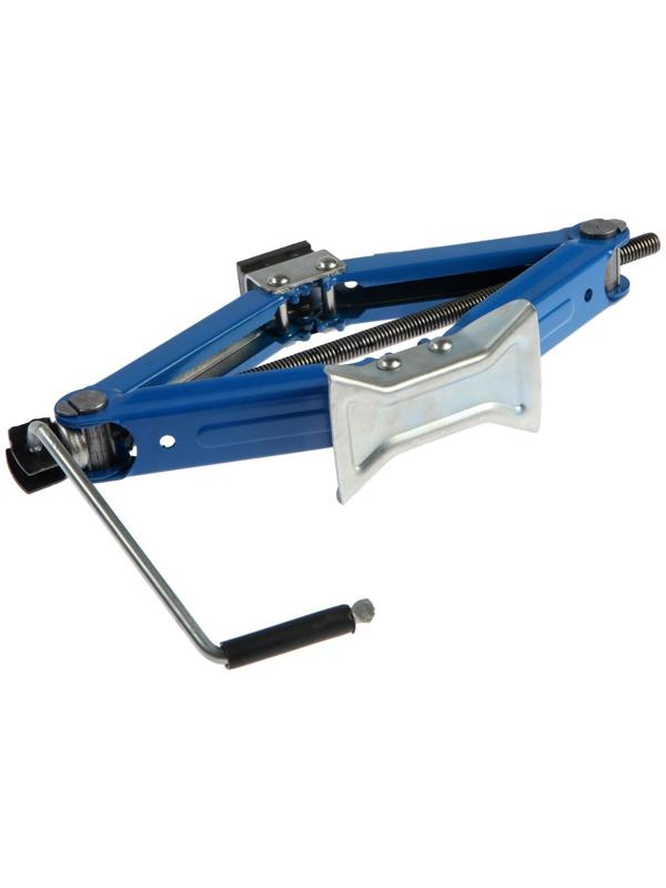 Домкрат ромбический ТУНДРА, с резиновой опорой, высота подъема 100 - 400 мм, 1.3 тонны