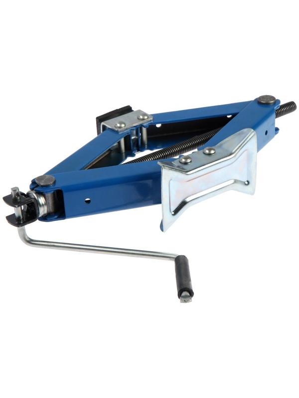 Домкрат ромбический ТУНДРА, с резиновой опорой, высота подъема 100 - 365 мм, 1.8 тонны