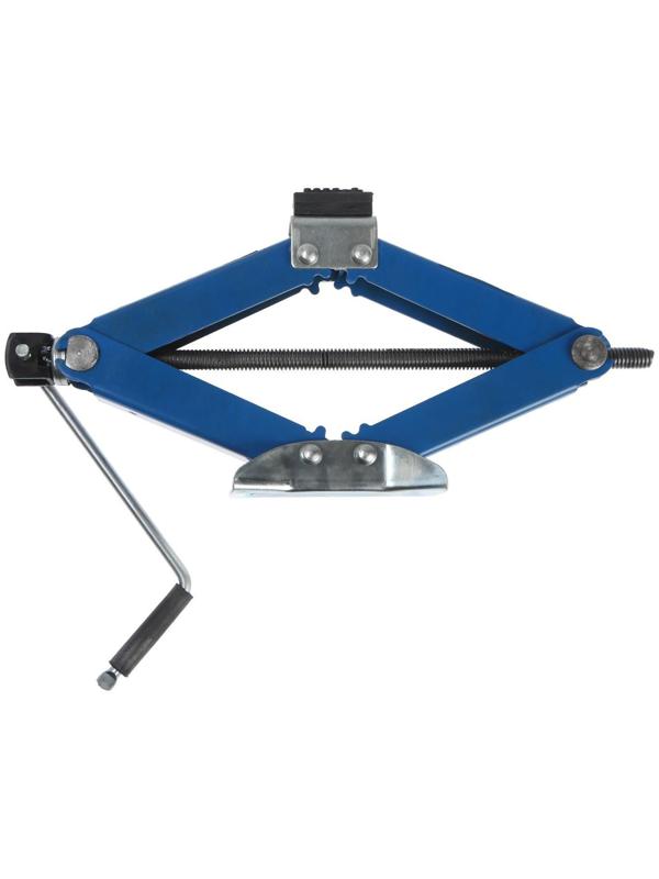 Домкрат ромбический ТУНДРА, с резиновой опорой, высота подъема 100 - 365 мм, 1.8 тонны