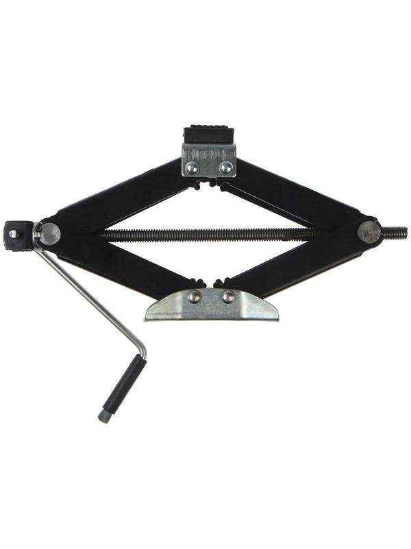 Домкрат ромбический ТУНДРА, с резиновой опорой, высота подъема 100 - 365 мм, 1.8 тонны