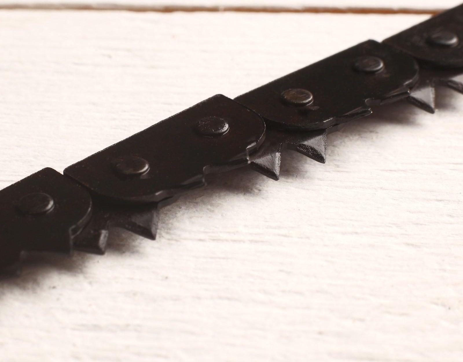 Карманная цепная пила черная 96*5см