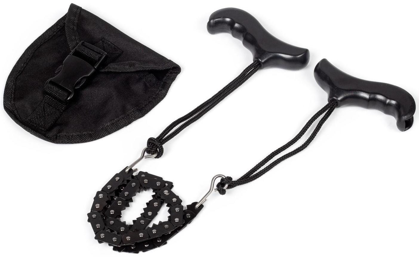 Карманная цепная пила черная 96*5см