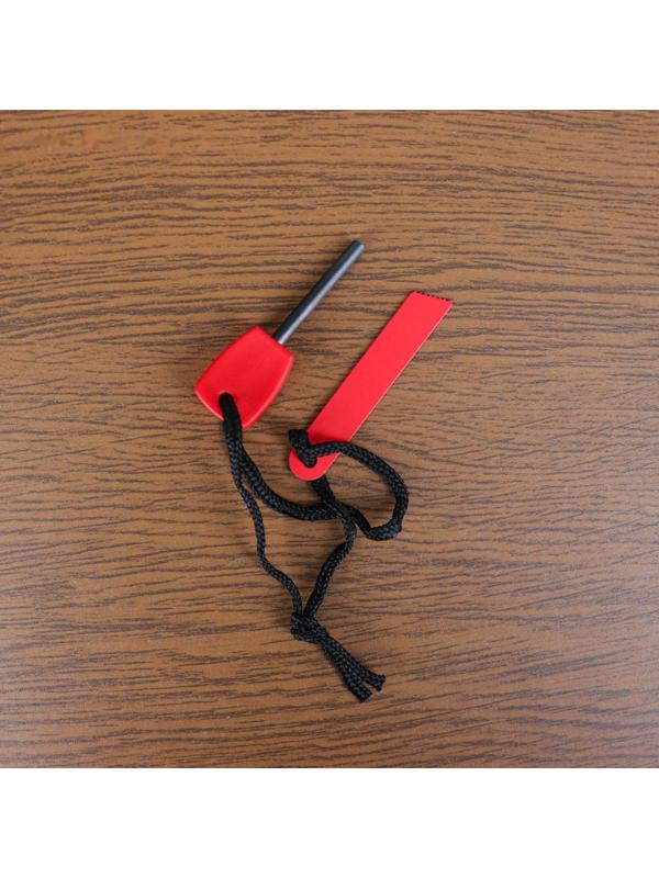 Набор для выживания 6в1: свисток, компас, цепь, карта выжив, кремень, универс нож