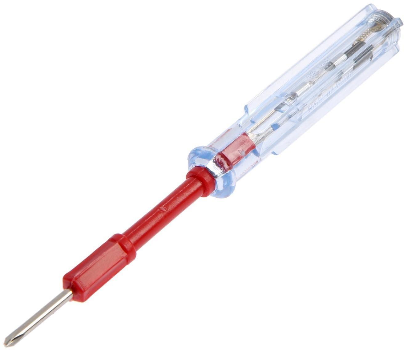 Отвертка индикаторная 2 в 1 ТУНДРА, PH/SL, пластиковая рукоятка, 185 мм